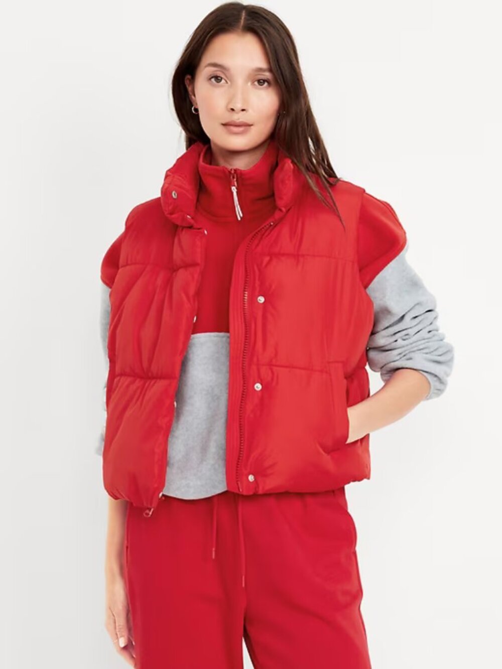 NWOT! Old Navy Red Puffer Vest